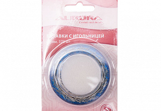 Булавки с игольницей Aurora 28мм, 50гр, 370шт